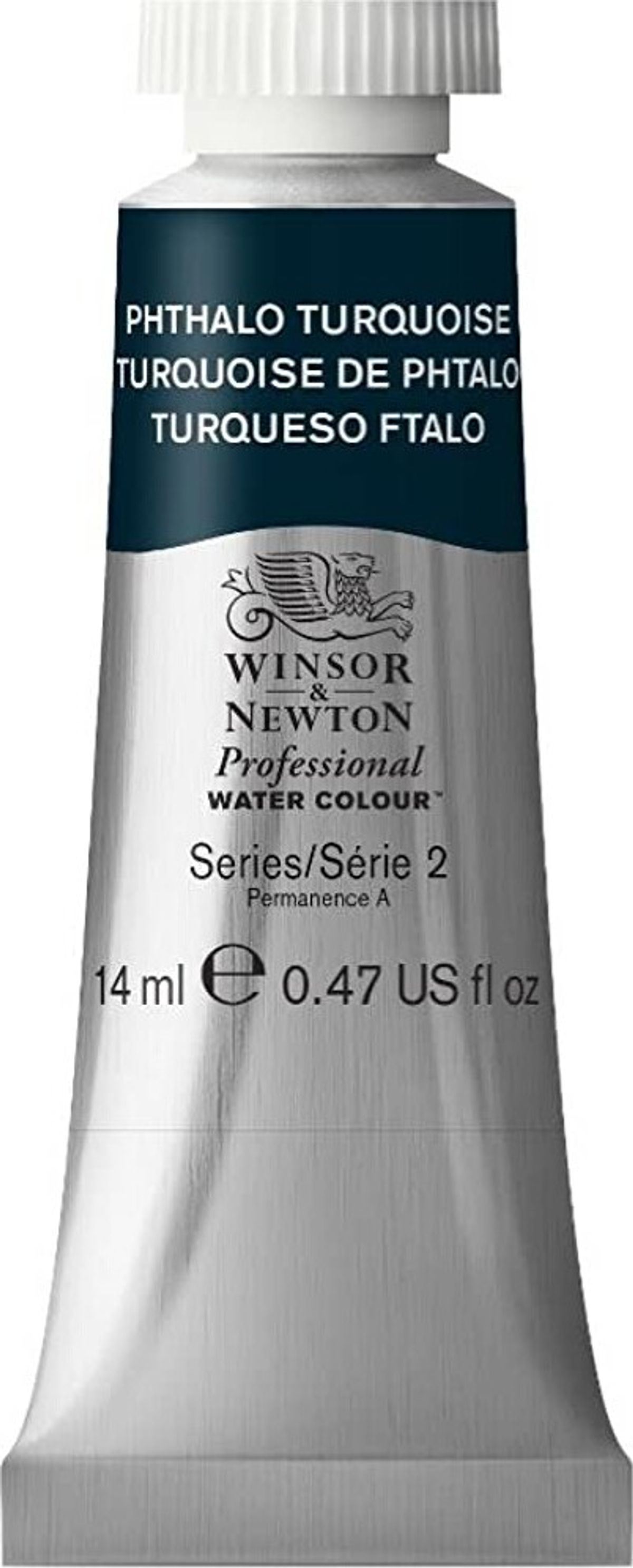 Winsor & Newton - Akvarelfarve - Phthalo Turquoise 14 Ml