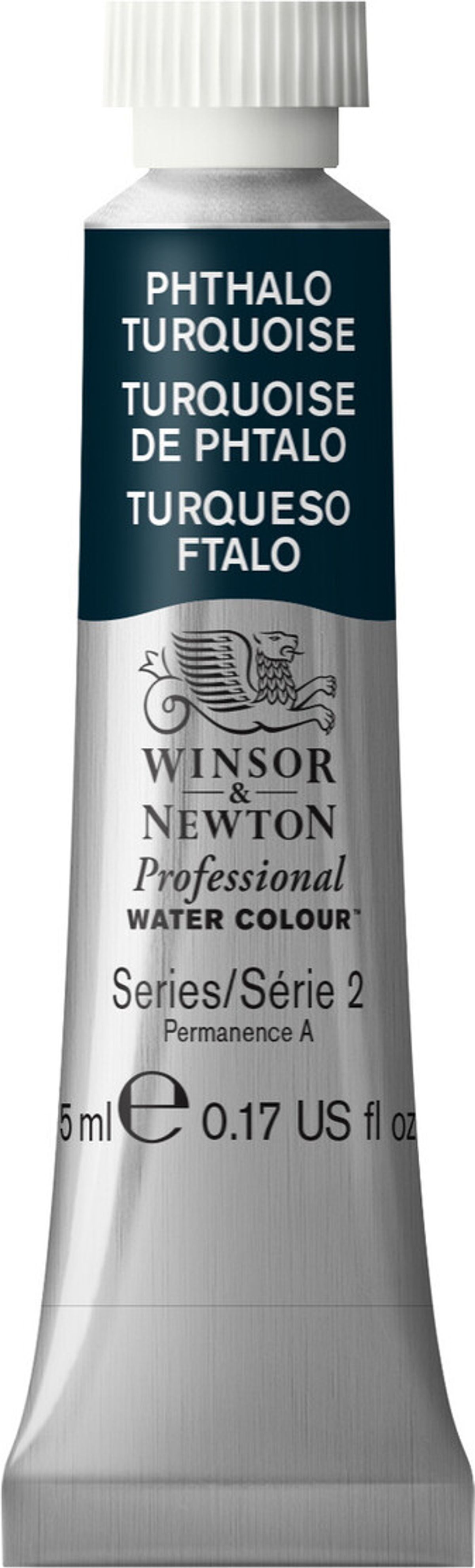 Winsor & Newton - Akvarelfarve - Phthalo Turquoise 5 Ml