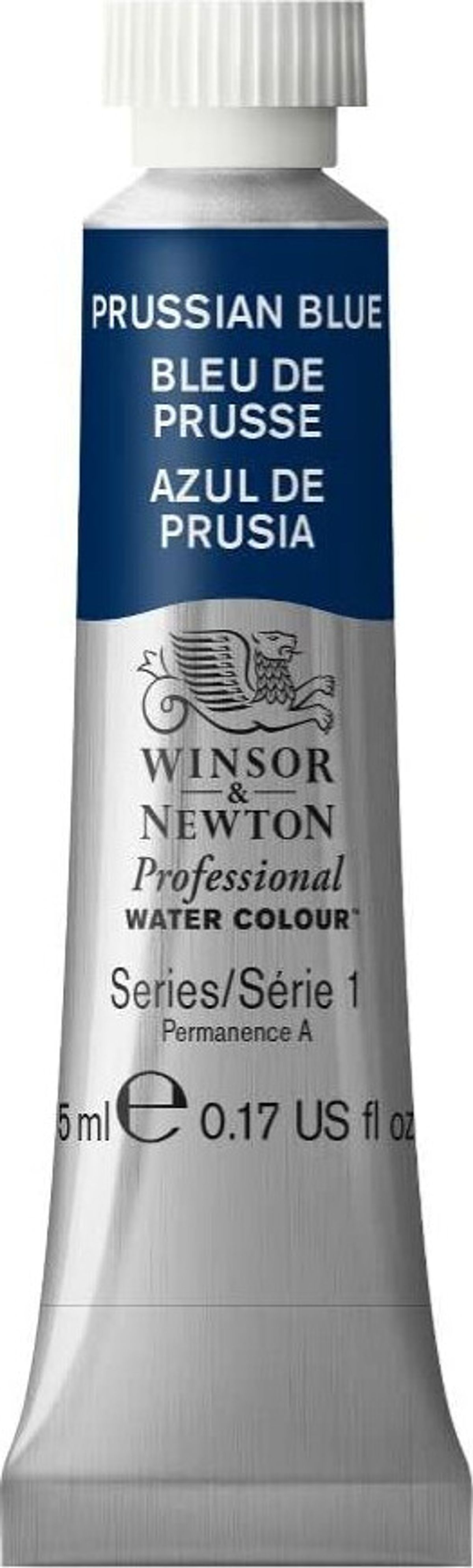 Winsor & Newton - Akvarelfarve - Prussian Blue 5 Ml