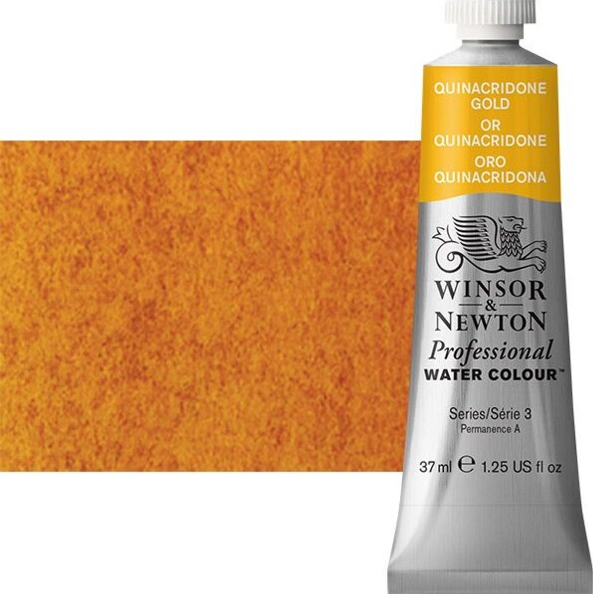 Winsor & Newton - Akvarelfarve - Quinacridone Gold 37 Ml