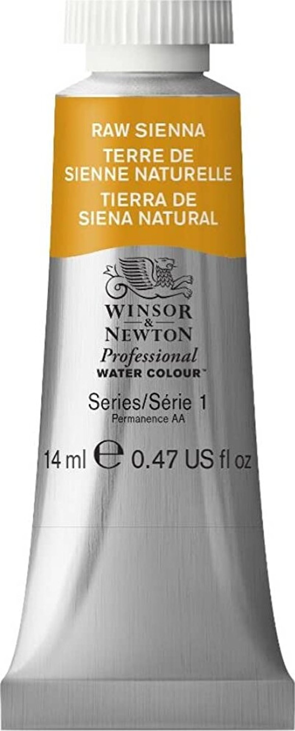 Winsor & Newton - Akvarelfarve - Raw Sienna 14 Ml