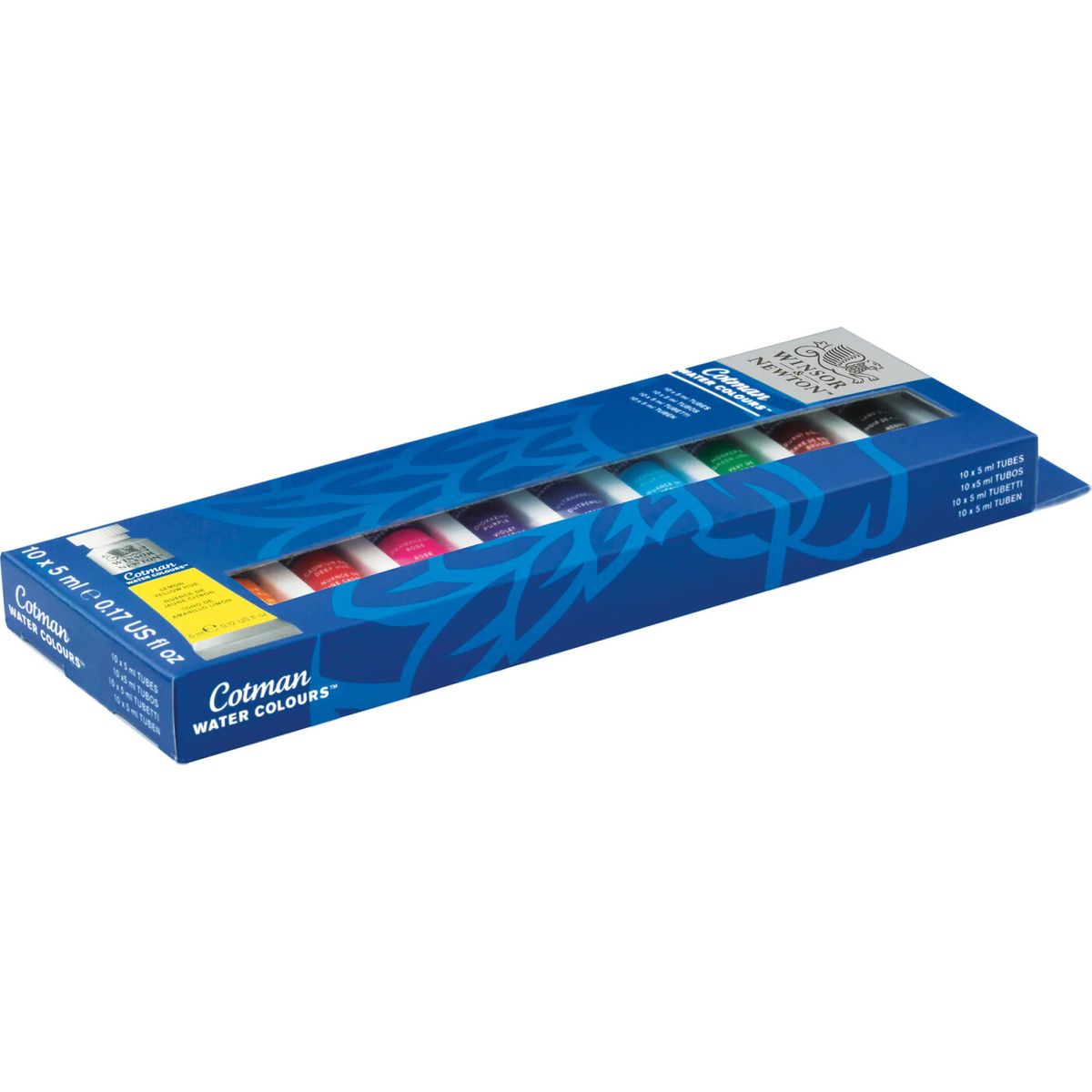 Winsor & Newton - Akvarelfarve Sæt - 10x5 Ml