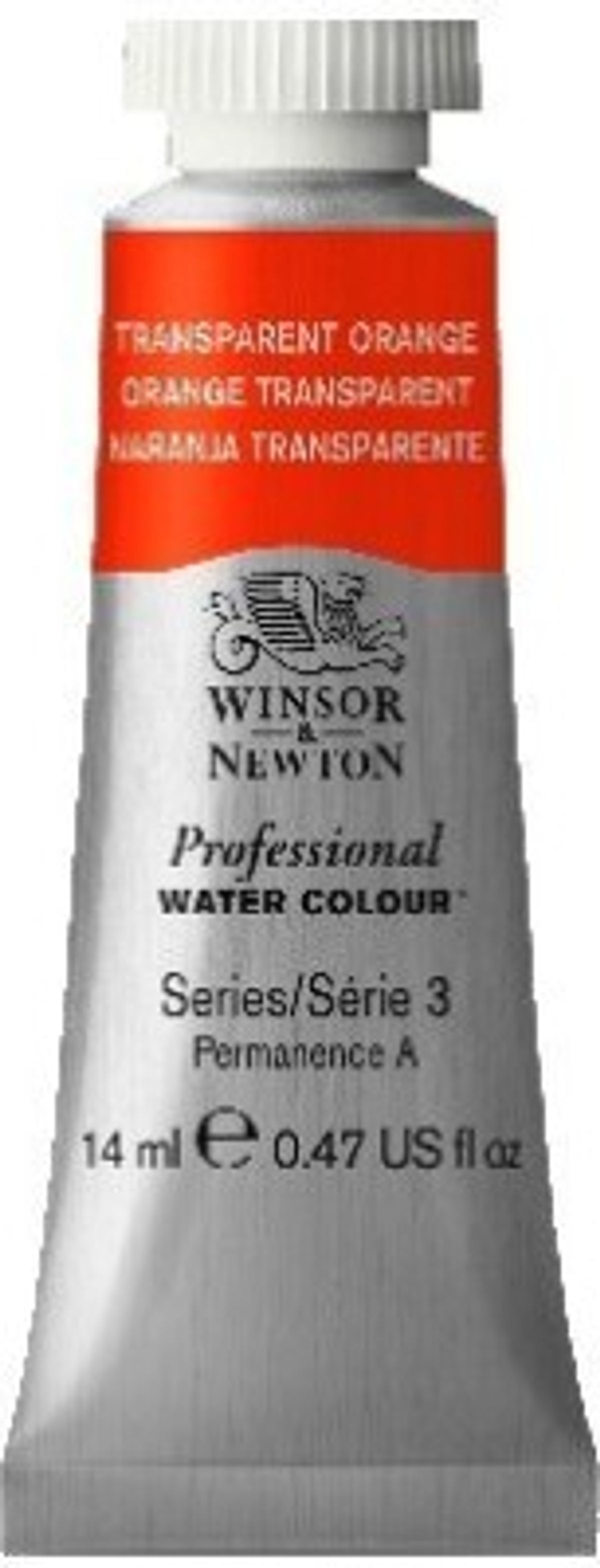 Winsor & Newton - Akvarelfarve - Transparent Orange 14 Ml