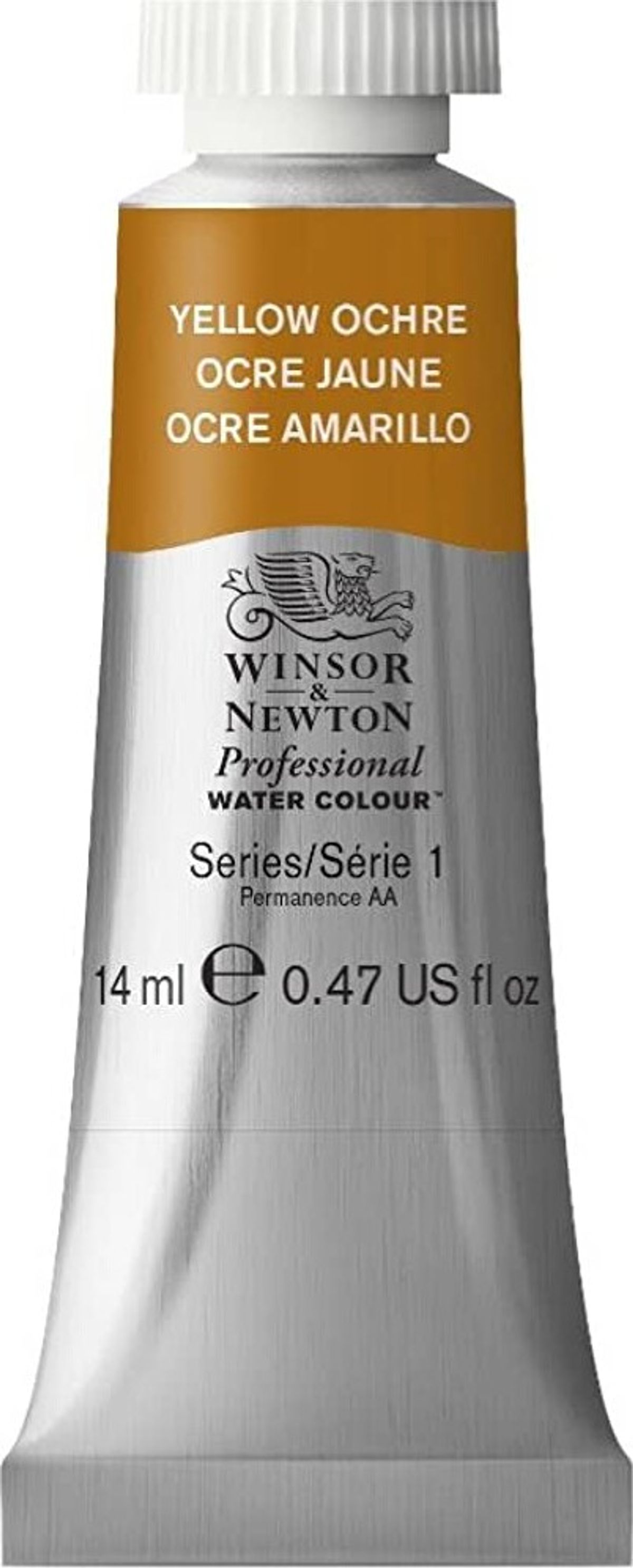 Winsor & Newton - Akvarelfarve - Yellow Ochre 14 Ml