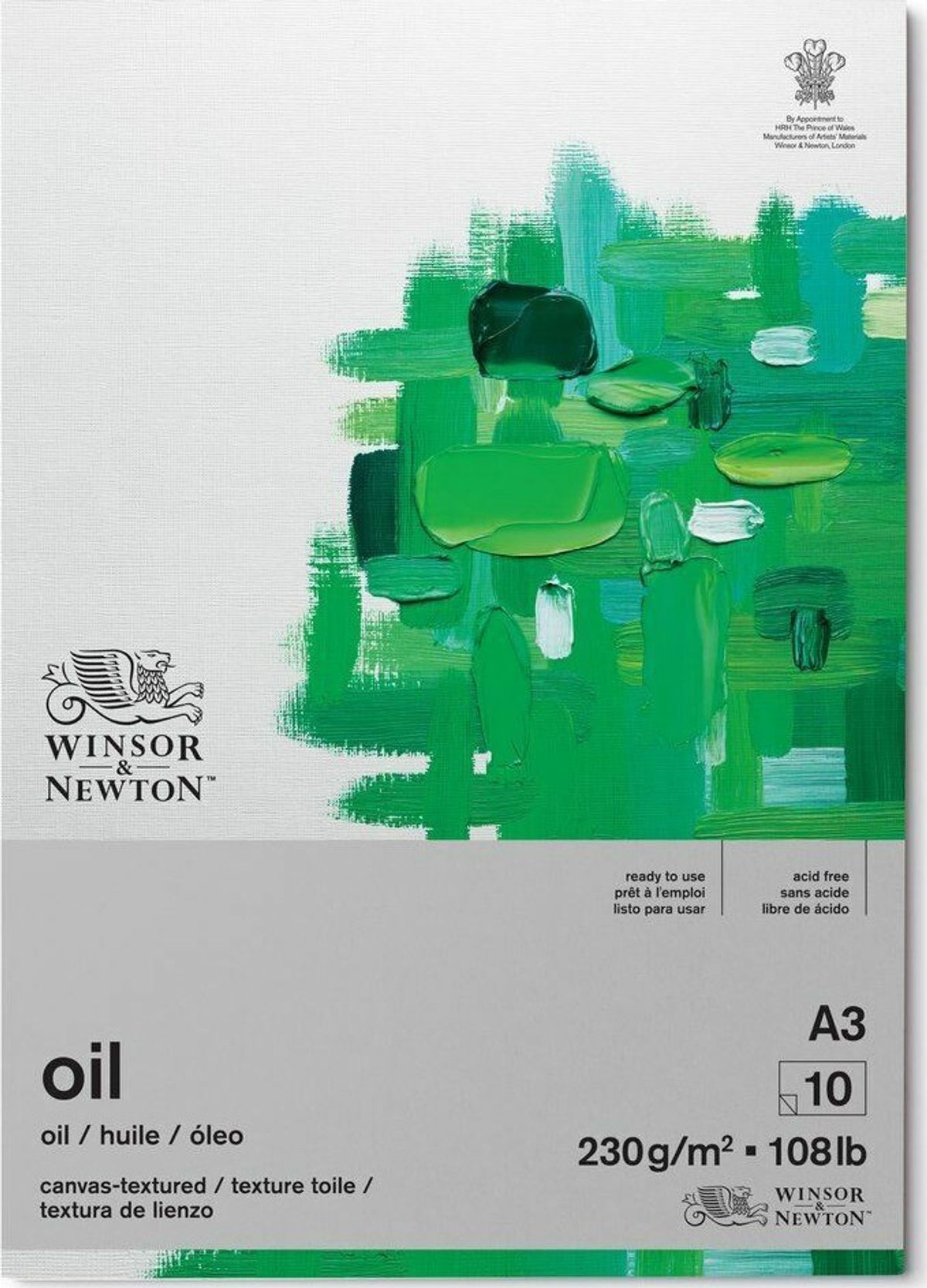 Winsor & Newton - Blok Til Oliemaling - A3 - 10 Ark