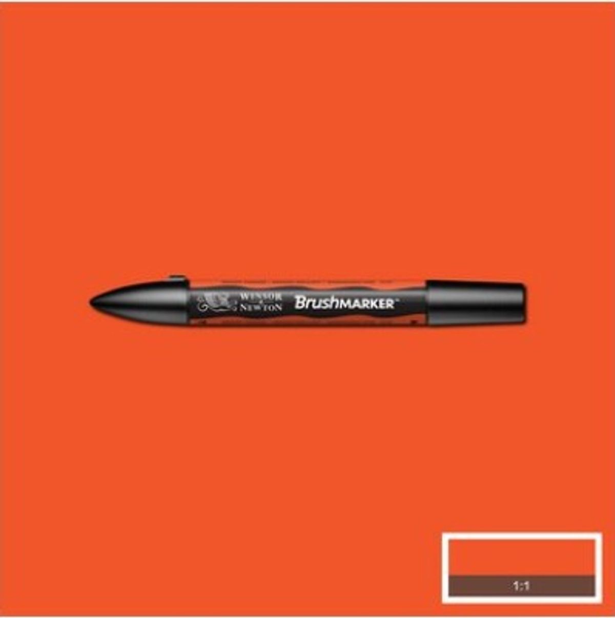 Winsor & Newton - Brush Marker Tusch - Lys Orange