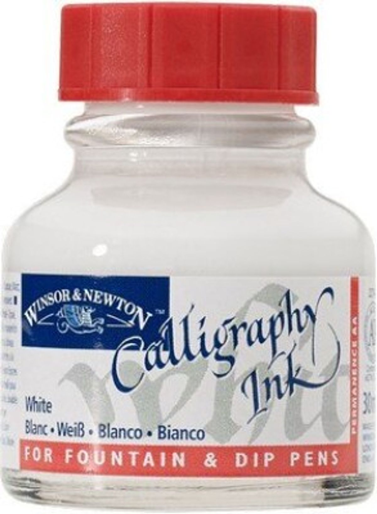 Winsor & Newton - Calligraphy Ink - Blæk - Hvid 30 Ml