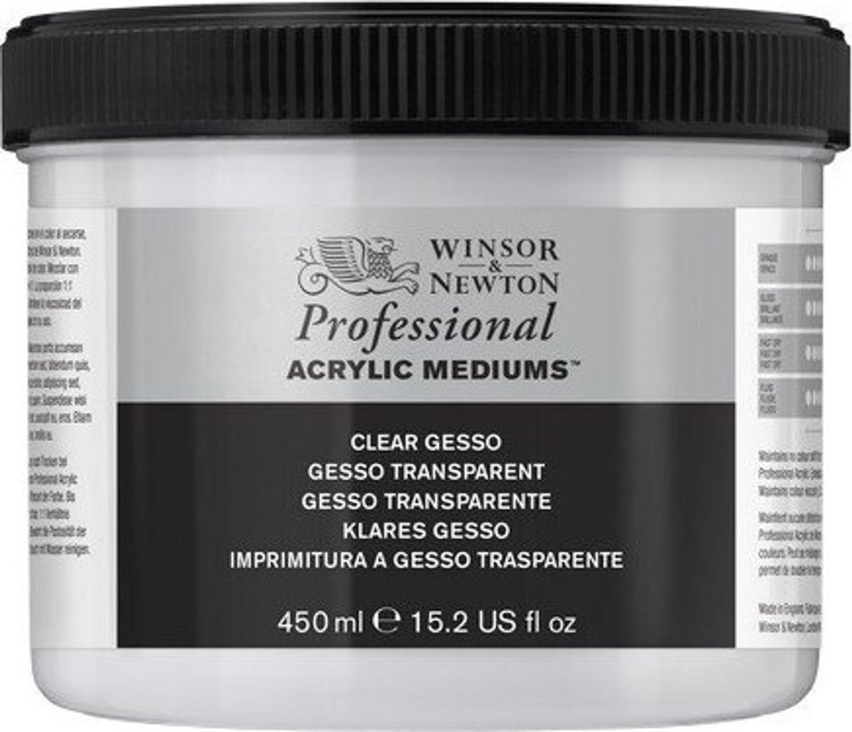 Winsor & Newton - Clear Gesso 450 Ml