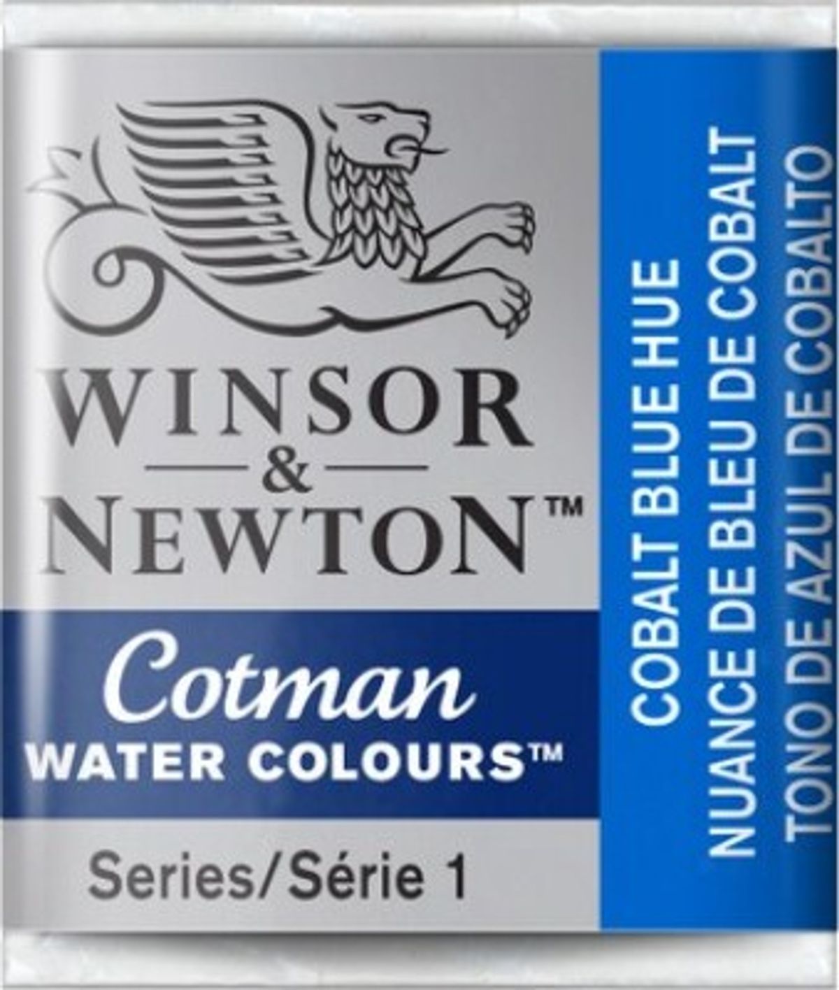 Winsor & Newton - Cotman Watercolour - 1/2 Pan - Kobolt Blå