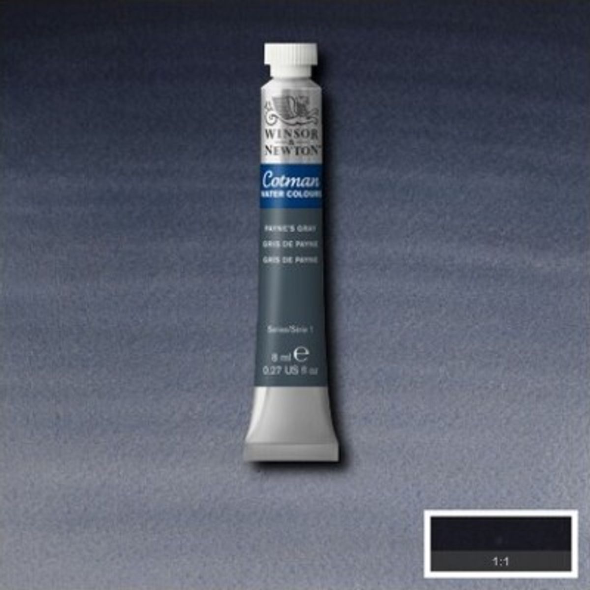 Winsor & Newton - Cotman Watercolour - 8 Ml - Paynes Grå