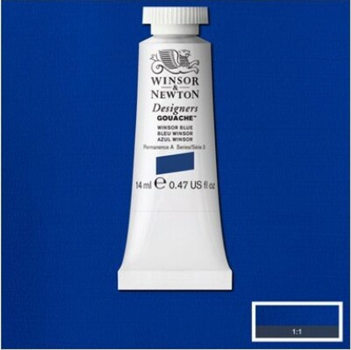 Winsor & Newton - Designers Gouache Maling - Winsor Blue 14 Ml