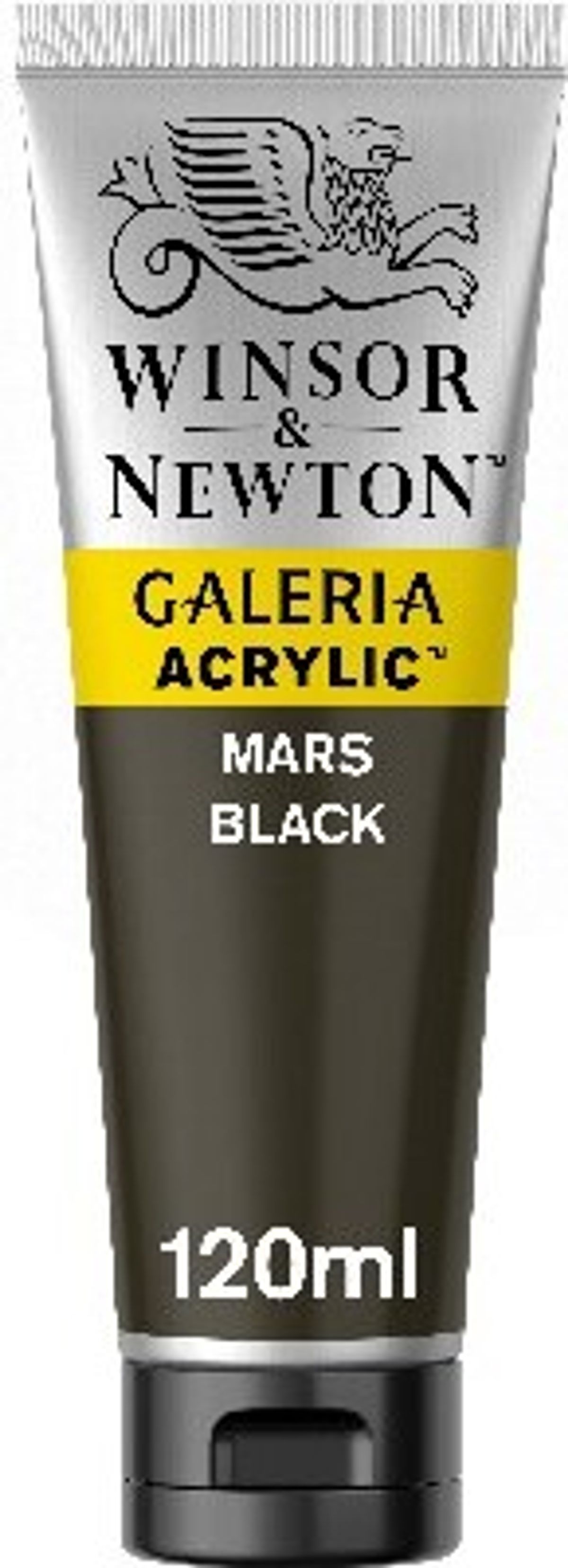 Winsor & Newton - Galeria Akrylmaling - Mars Black 120 Ml