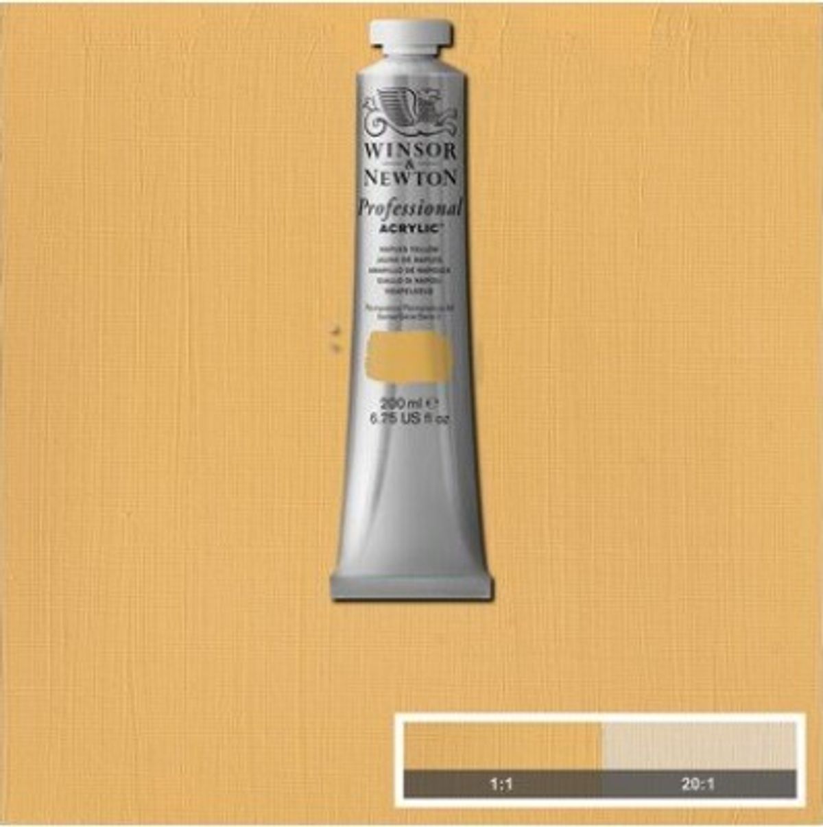 Winsor & Newton - Galeria Akrylmaling - Naples Yellow 200 Ml