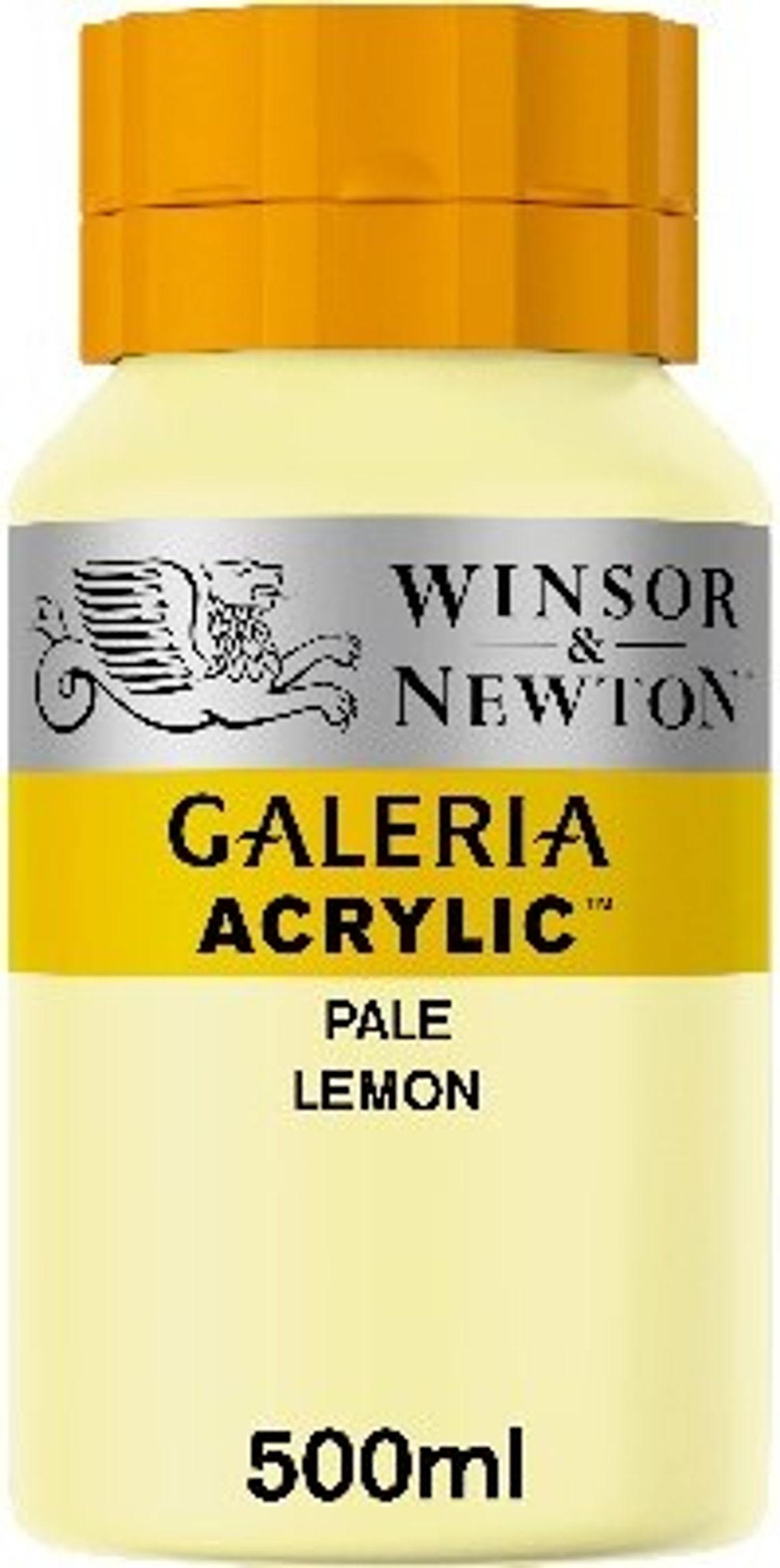 Winsor & Newton - Galeria Akrylmaling - Pale Lemon 500 Ml