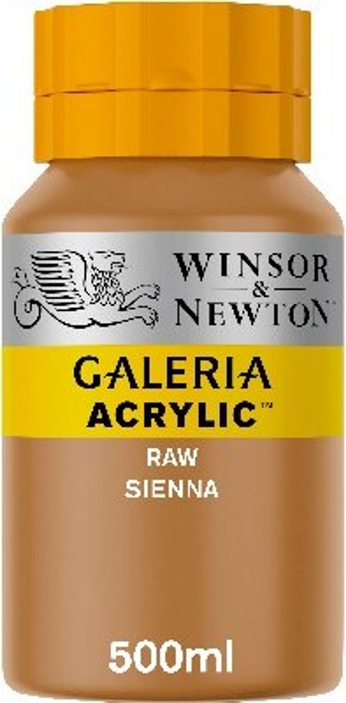 Winsor & Newton - Galeria Akrylmaling - Raw Sienna 500 Ml