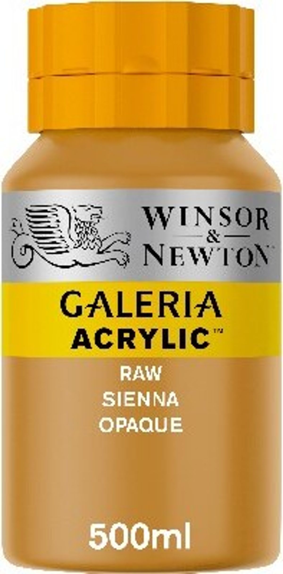 Winsor & Newton - Galeria Akrylmaling - Raw Sienna Opaque 500 Ml