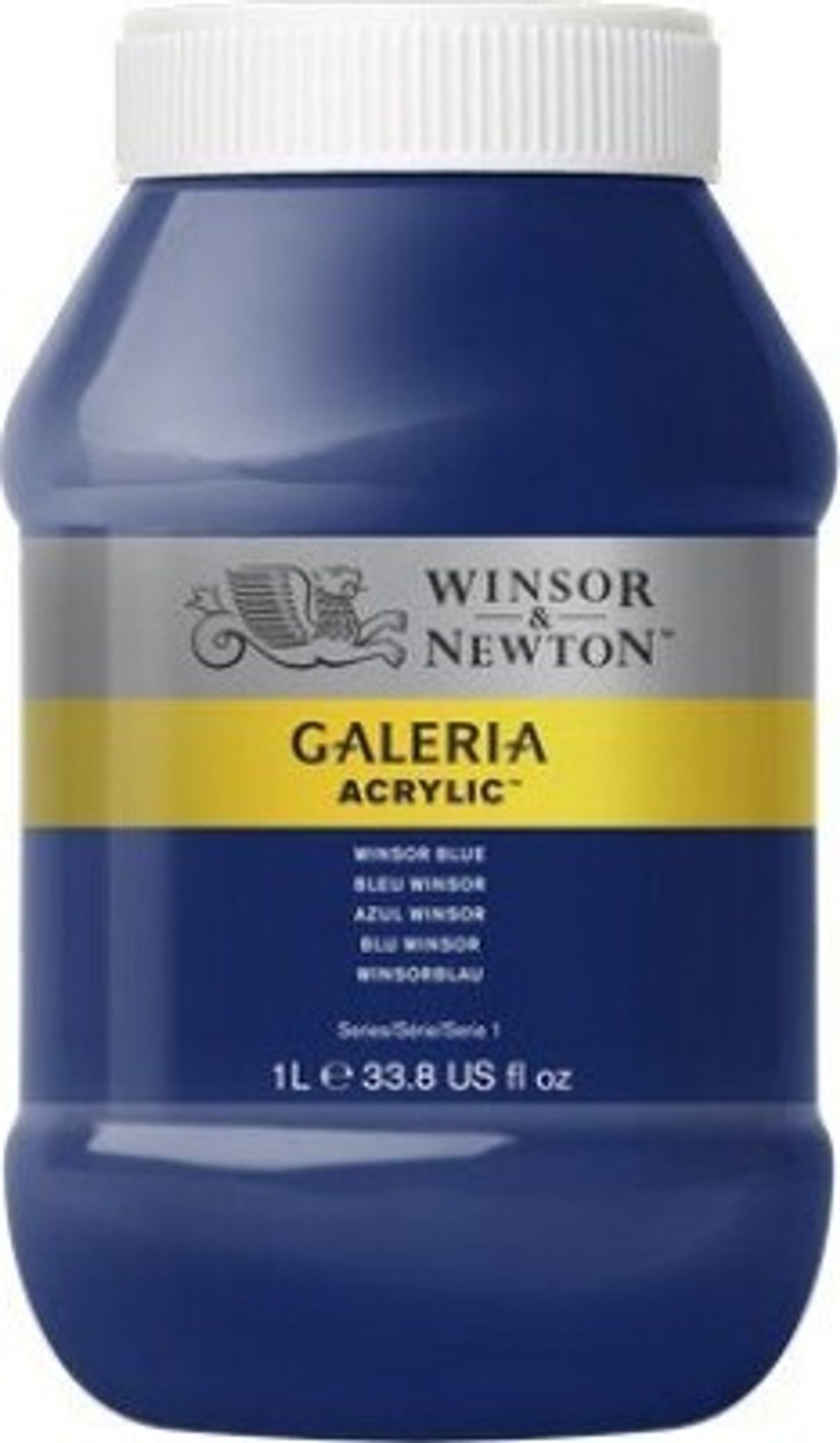 Winsor & Newton - Galeria Akrylmaling - Winsor Blue 1000 Ml