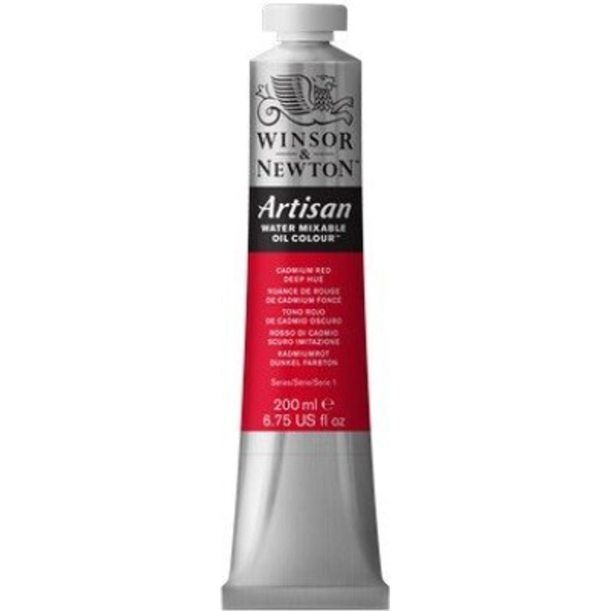 Winsor & Newton - Oliemaling - Artisan - Cadmium Red Deep Hue 200 Ml