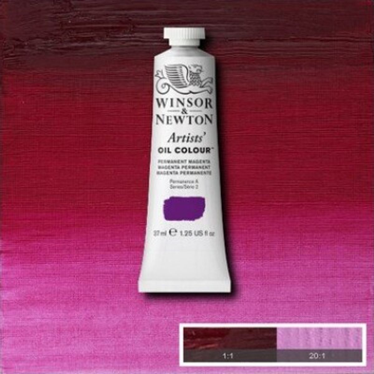 Winsor & Newton - Oliemaling - Artists - Permanent Magenta 37 Ml