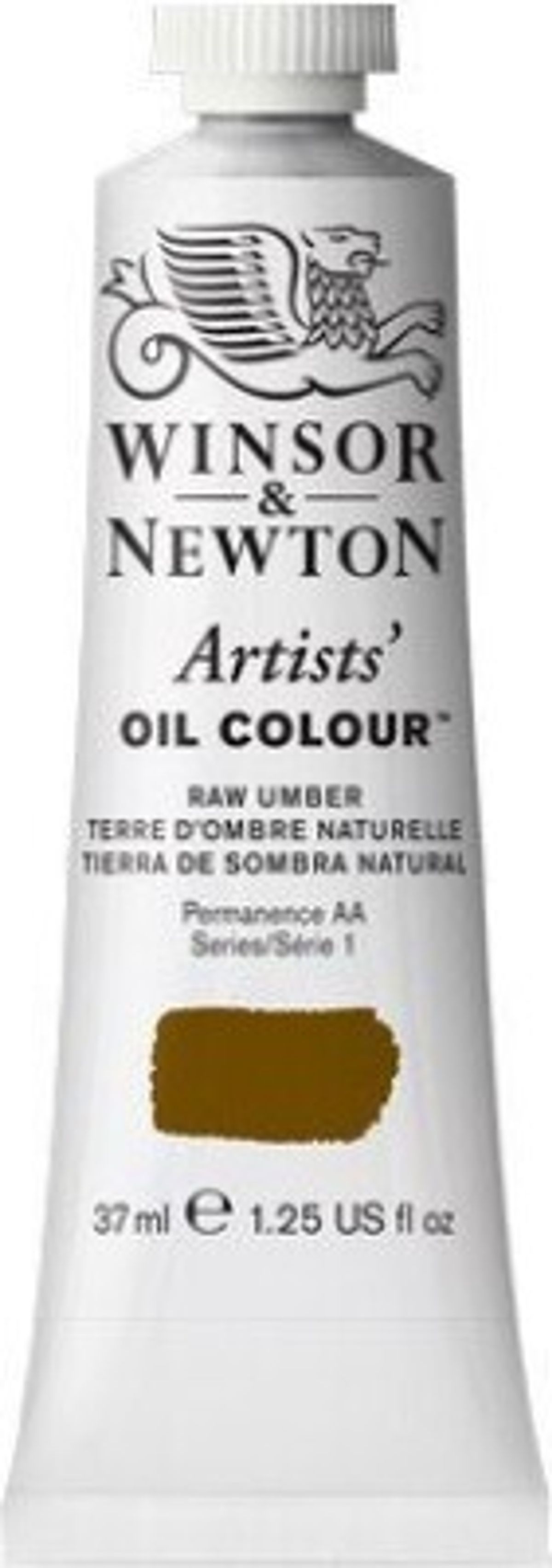 Winsor & Newton - Oliemaling - Artists - Raw Umber 37 Ml