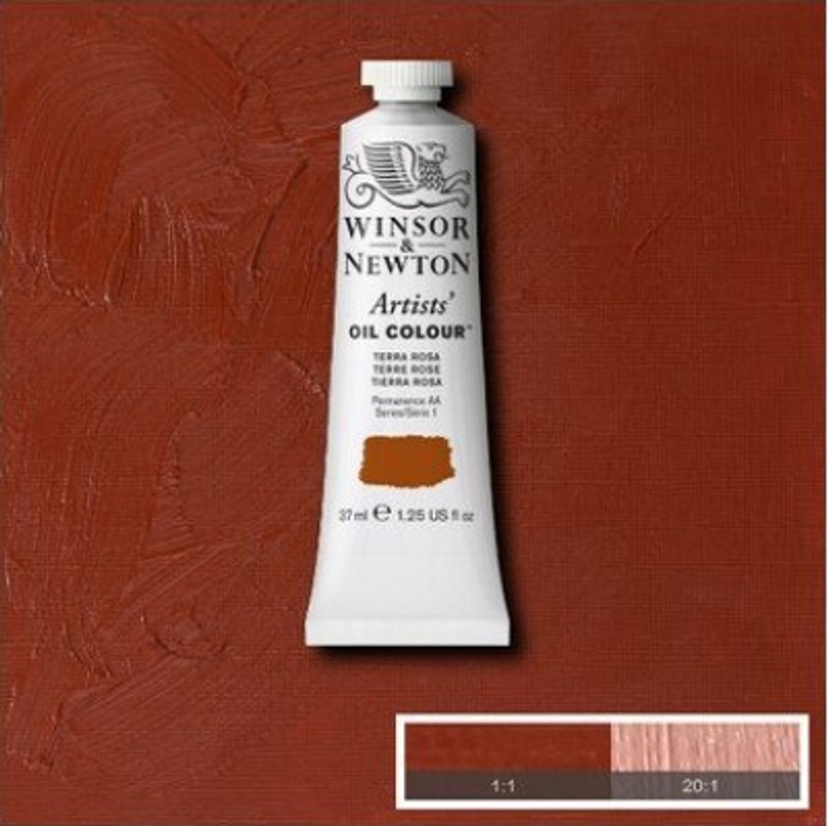 Winsor & Newton - Oliemaling - Artists - Terra Rosa 37 Ml