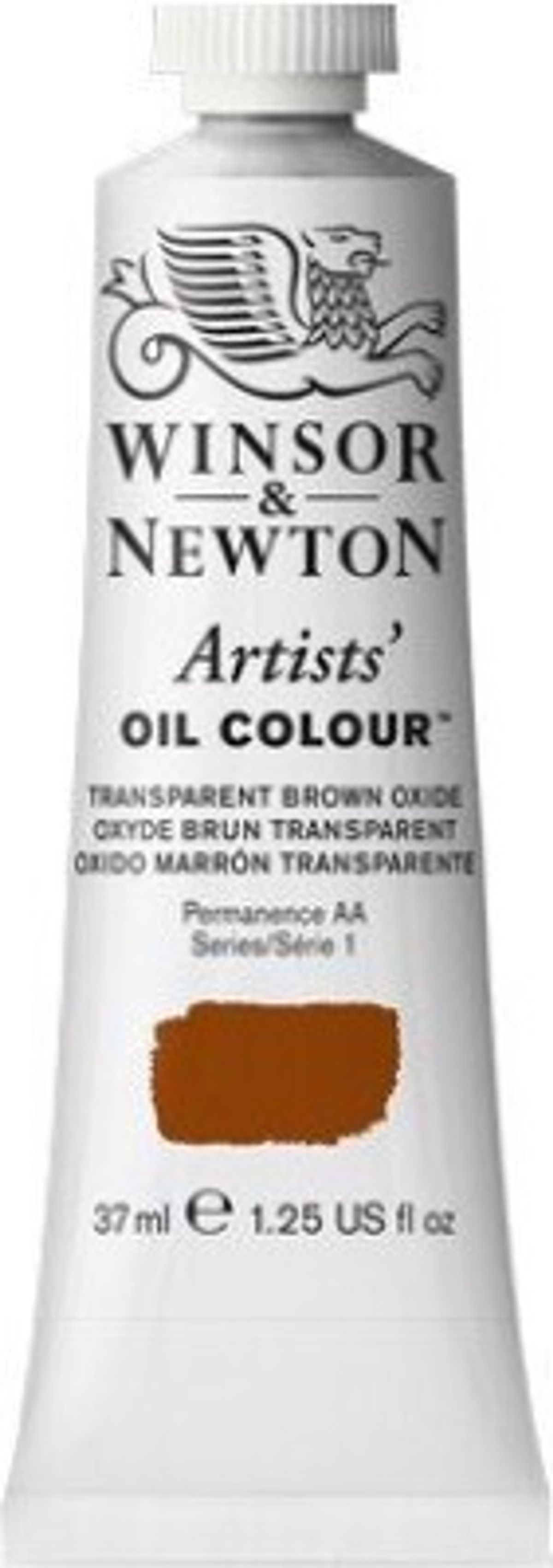 Winsor & Newton - Oliemaling - Artists - Transparent Brown Oxide 37 Ml