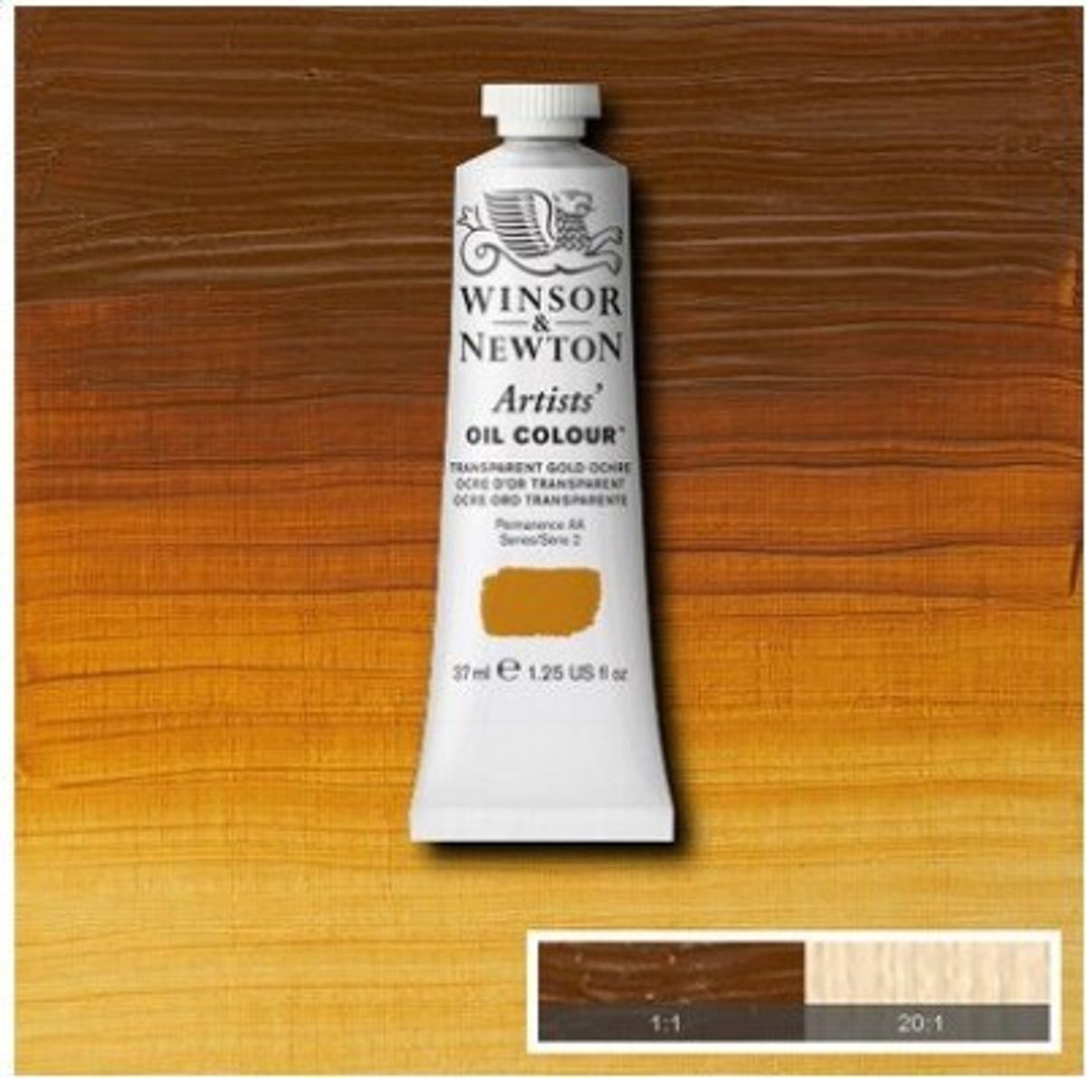 Winsor & Newton - Oliemaling - Artists - Transparent Gold Ochre 37 Ml