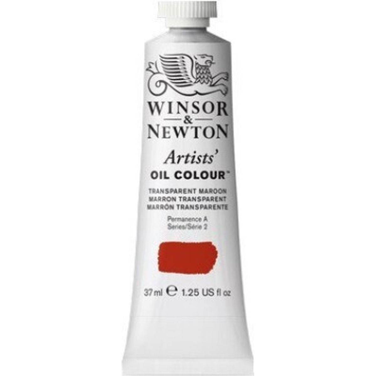 Winsor & Newton - Oliemaling - Artists - Transparent Maroon 37 Ml