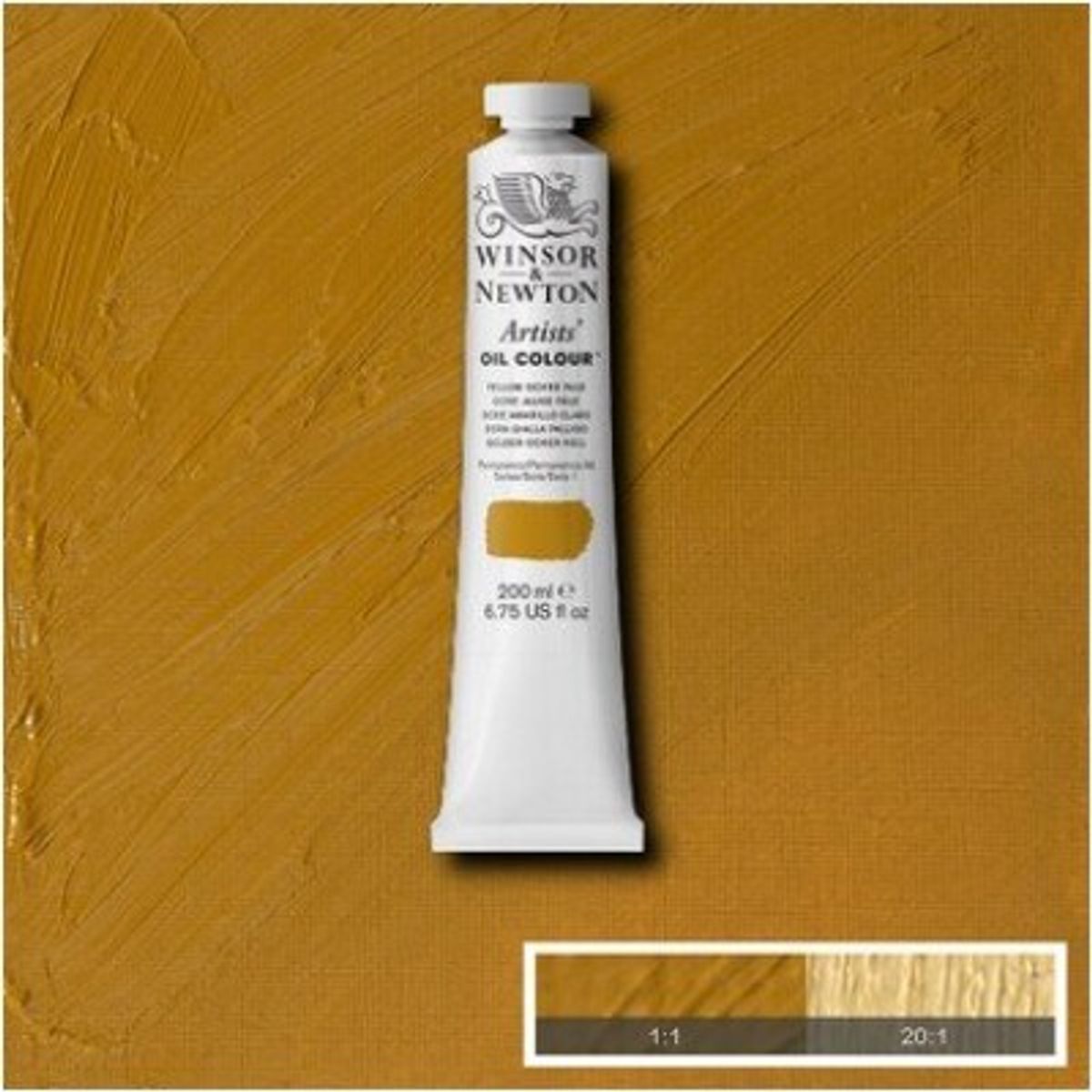 Winsor & Newton - Oliemaling - Artists - Yellow Ochre Pale 200 Ml