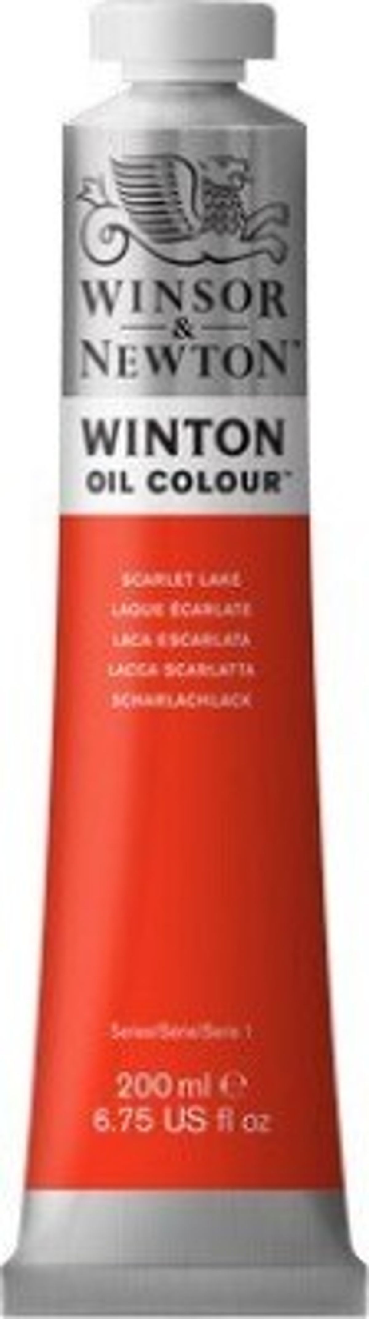 Winsor & Newton - Oliemaling - Scarlet Lake 200 Ml