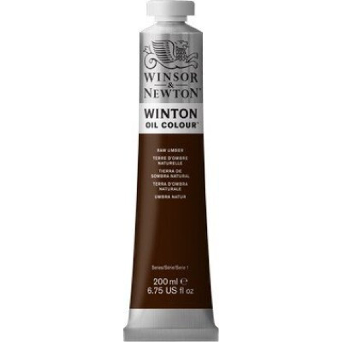 Winsor & Newton - Oliemaling - Winton - Raw Umber 200 Ml