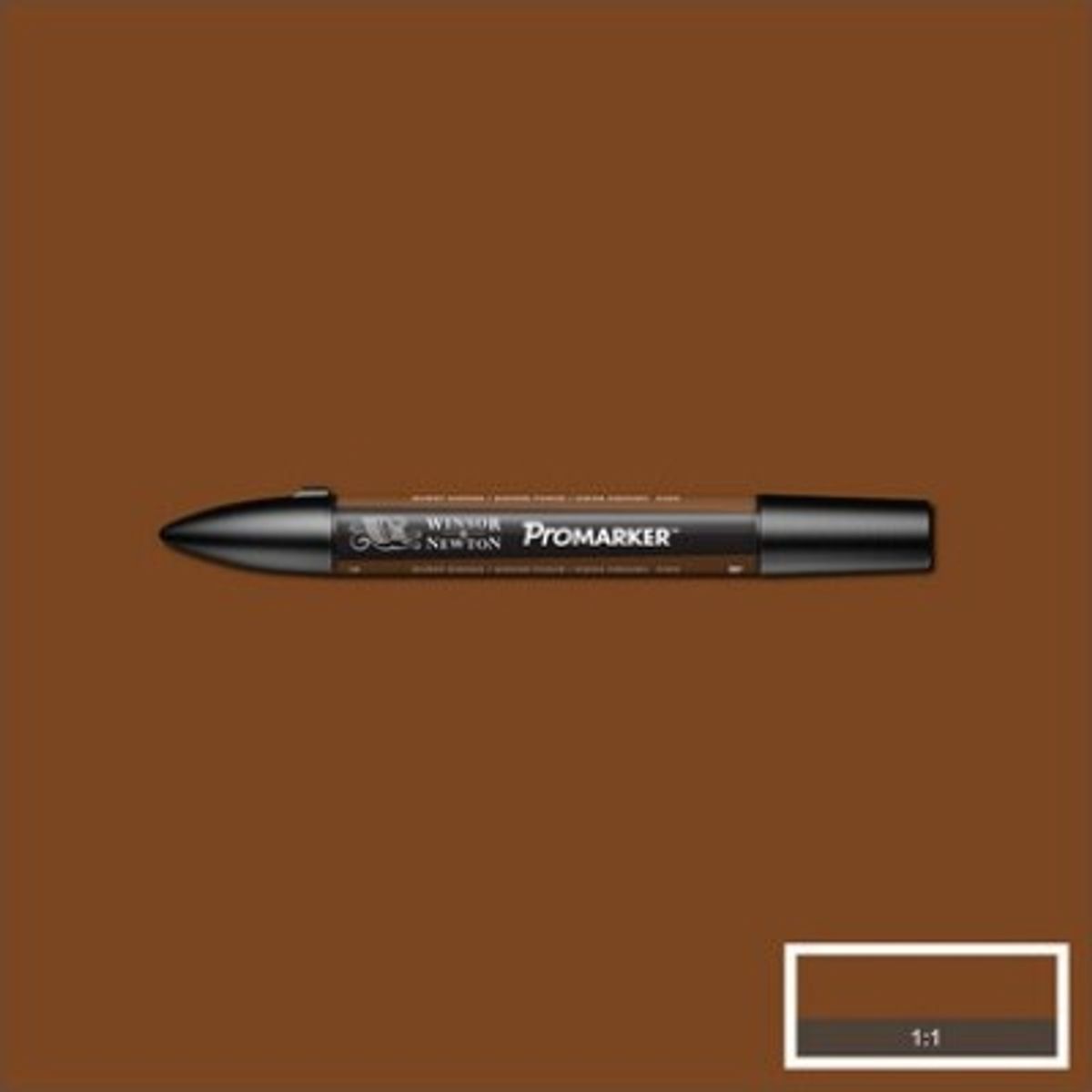 Winsor & Newton - Promarker Brush - Brændt Sienna Brun O324