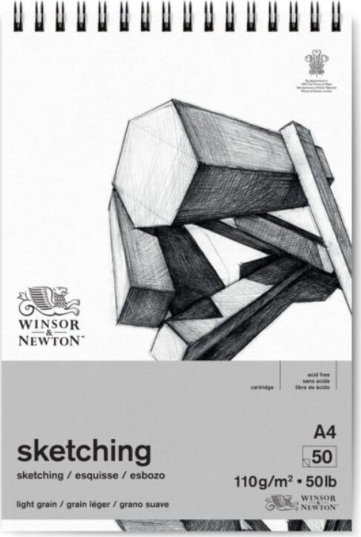 Winsor & Newton - Skitseblok - A4 - 110g - 50 Sider