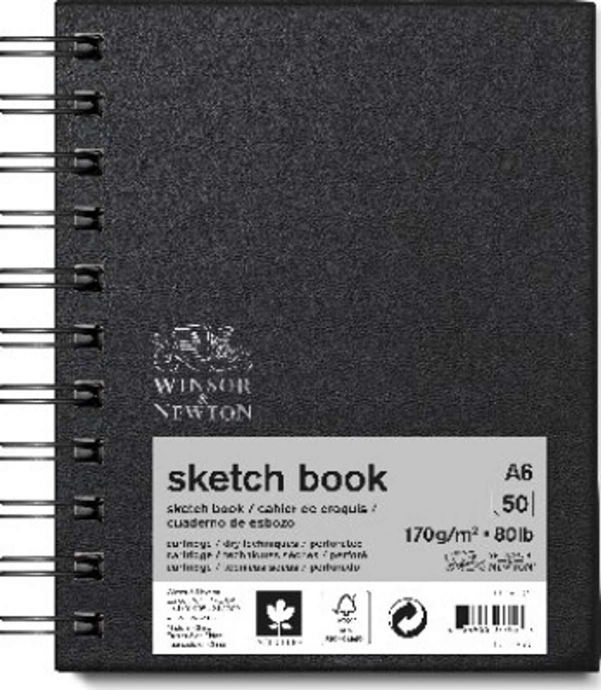 Winsor & Newton - Skitseblok - A6 170g - 50 Sider