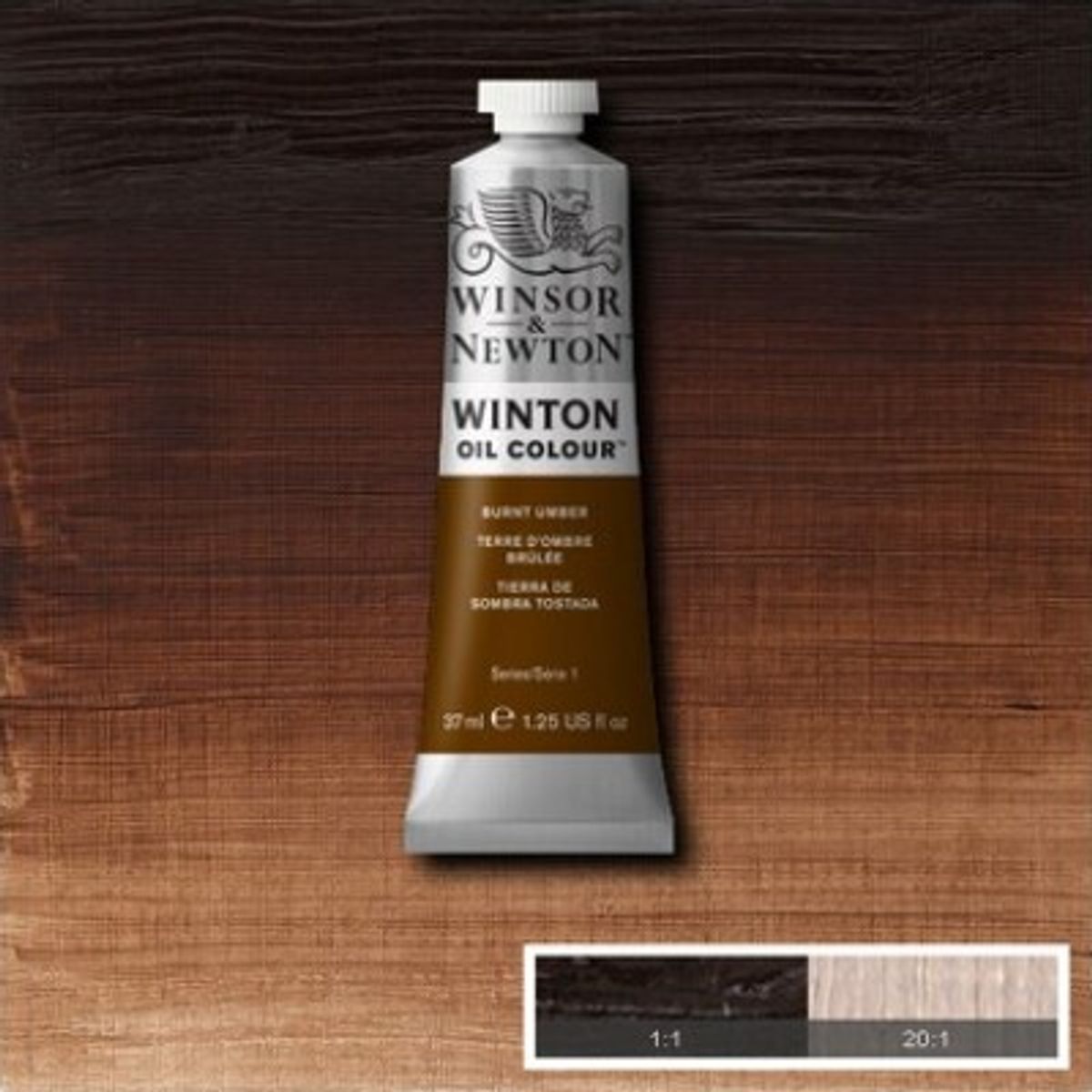 Winsor & Newton - Winton Oil Colour 37 Ml - Burnt Umber 076