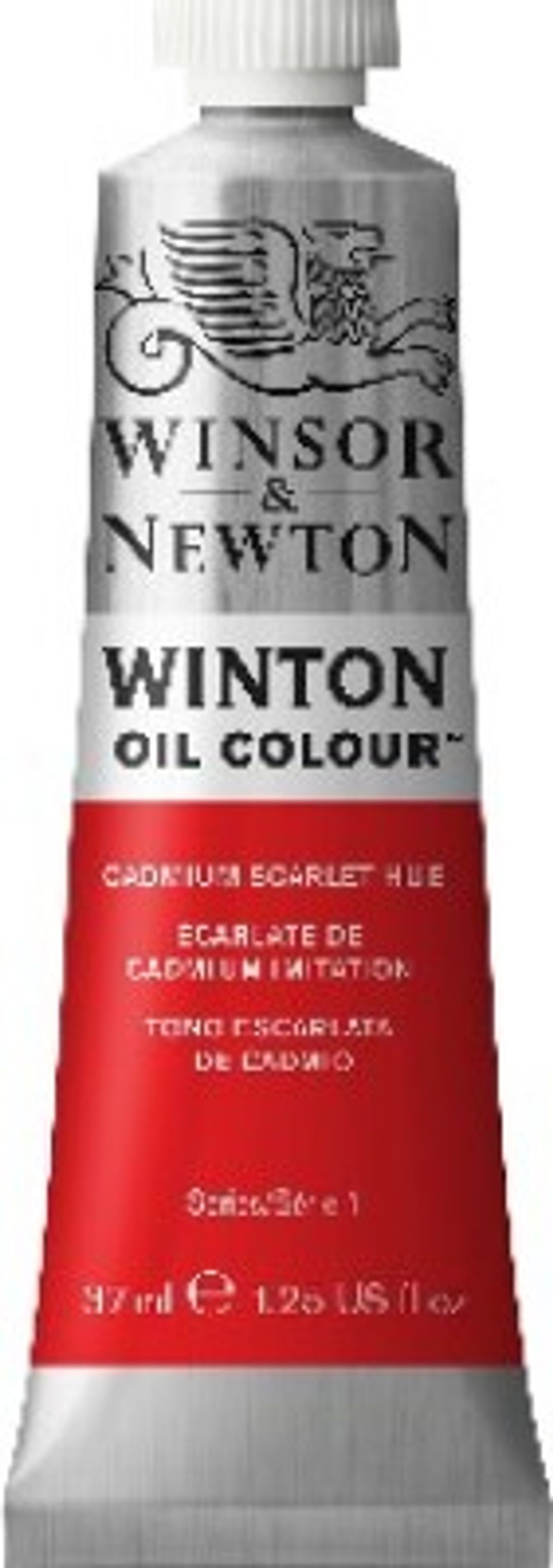 Winsor & Newton - Winton Oil Colour 37 Ml - Cadmium Scarlet Hue 107