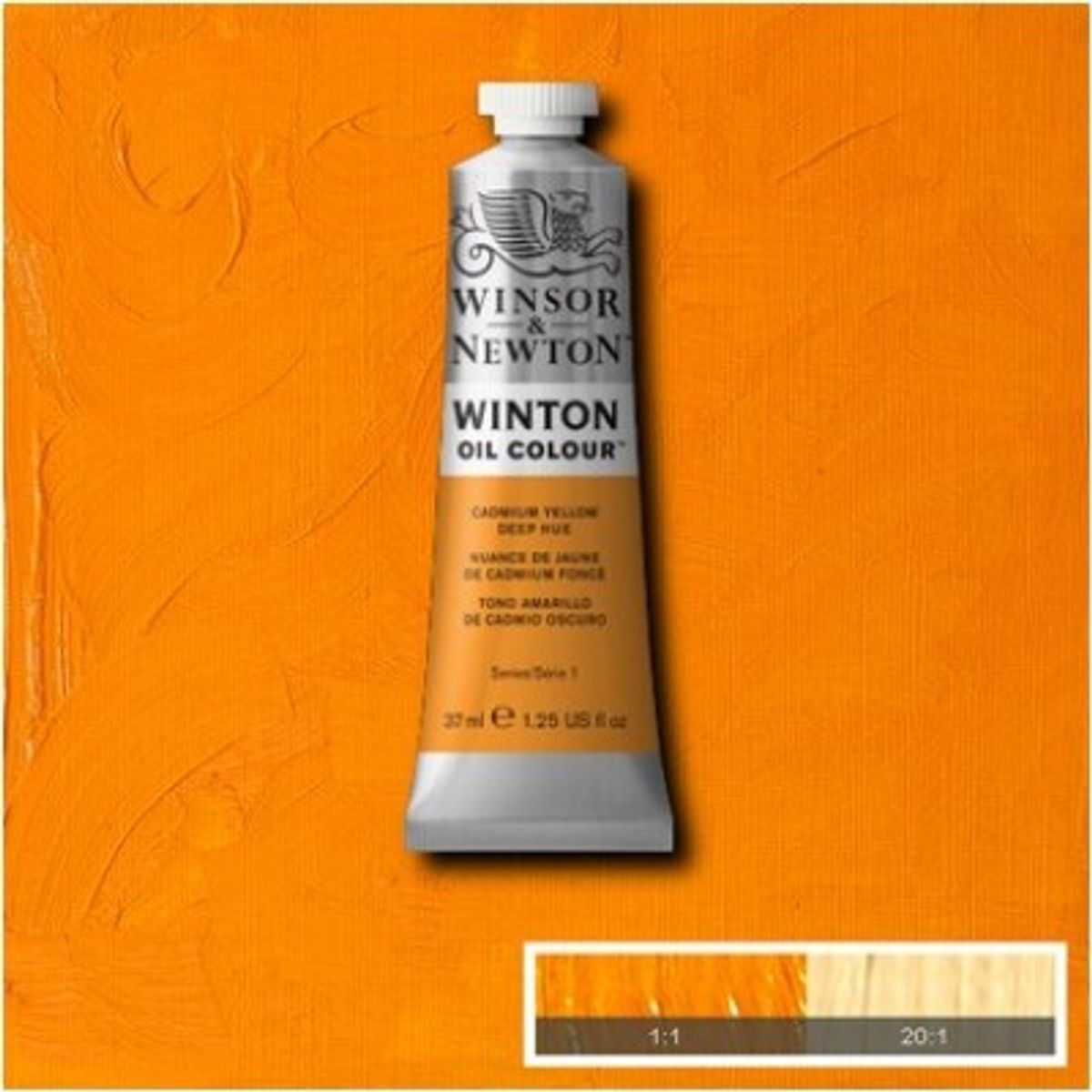 Winsor & Newton - Winton Oil Colour 37 Ml - Cadmium Yellow Deep Hue 115