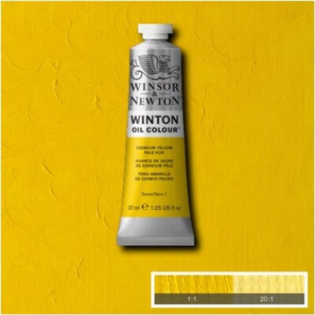 Winsor & Newton - Winton Oil Colour 37 Ml - Cadmium Yellow Pale Hue 119