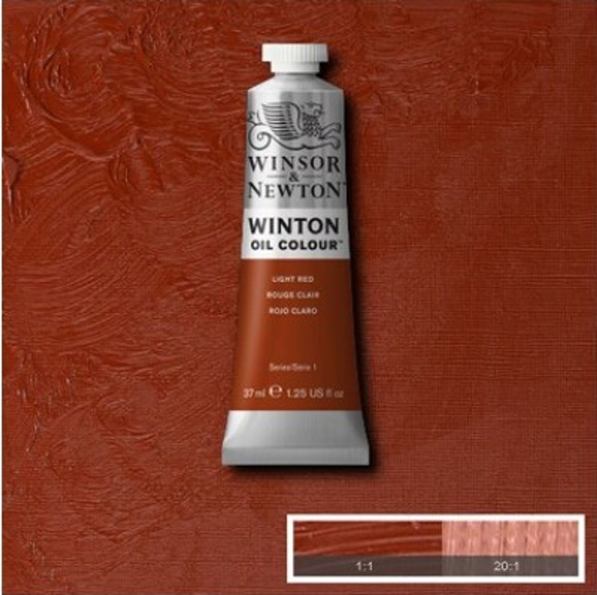 Winsor & Newton - Winton Oil Colour 37 Ml - Light Red 362