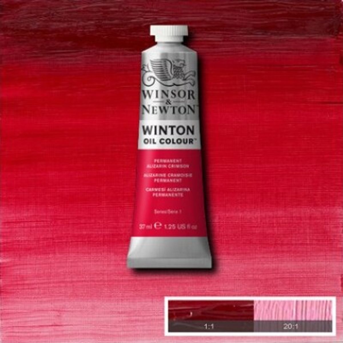 Winsor & Newton - Winton Oil Colour 37 Ml - Permanent Alizarin Crimson 468