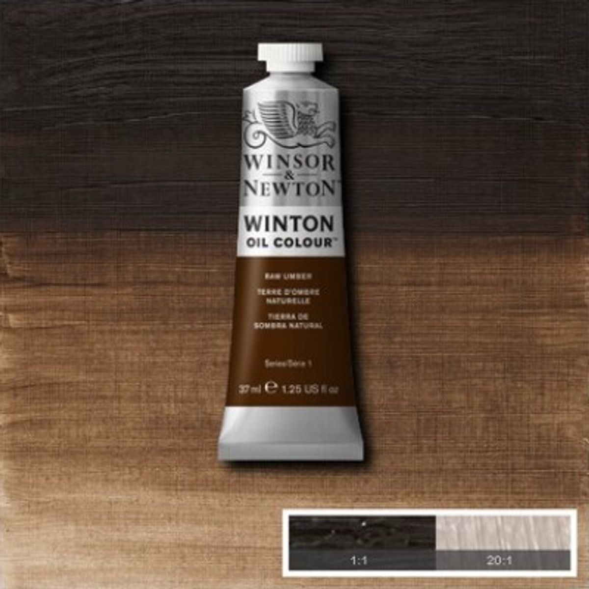 Winsor & Newton - Winton Oil Colour - 37 Ml - Raw Umber