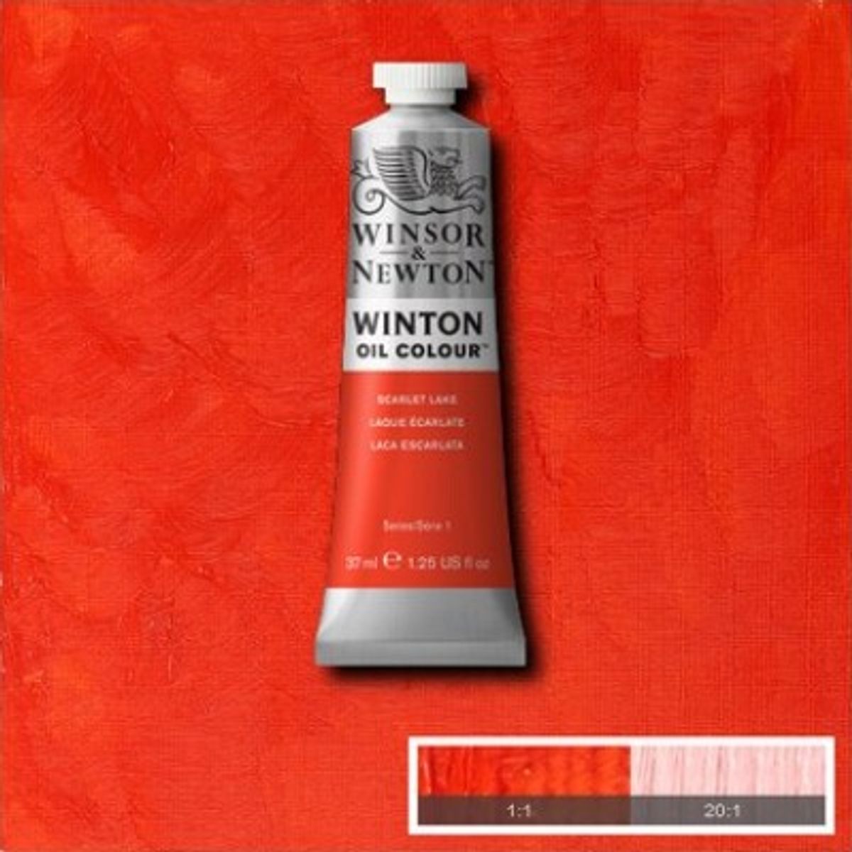 Winsor & Newton - Winton Oil Colour 37 Ml - Scarlet Lake 603