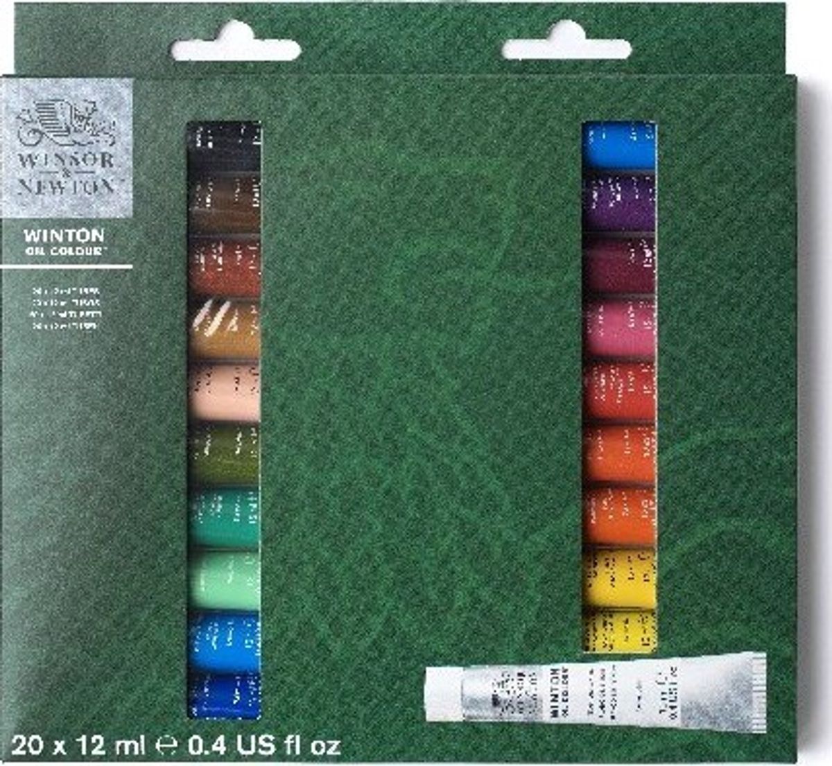 Winsor & Newton - Winton Oil Colour - Oliemaling Sæt - 20x12ml