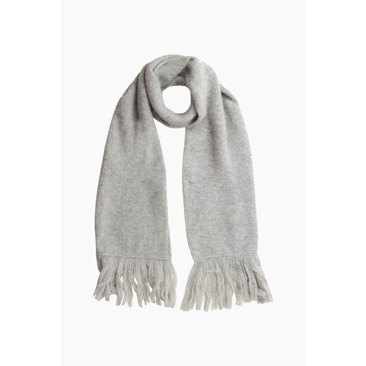 Winter Soft Alana - Light Grey Melange - Mads Nørgaard - Grå One Size