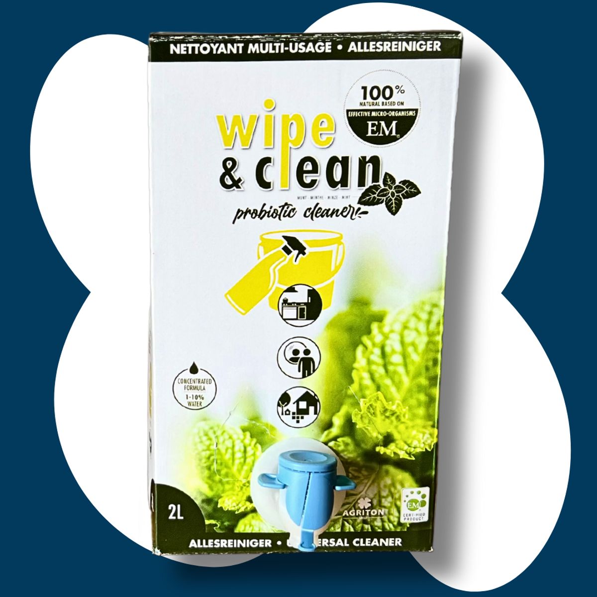 Wipe and Clean 2 L - Mynte