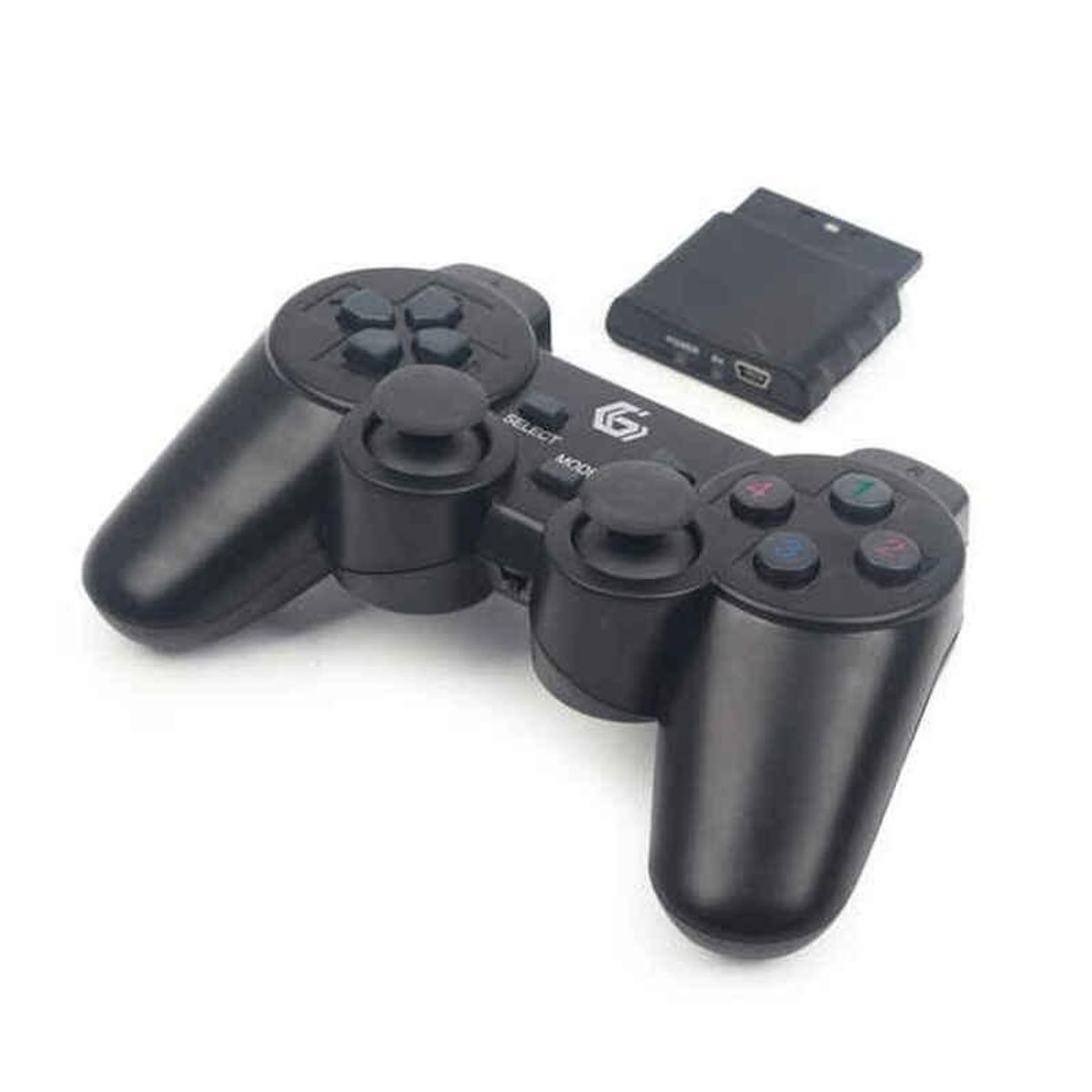 Wireless Gaming Controller GEMBIRD Dual Gamepad PC PS2 PS3 Sort