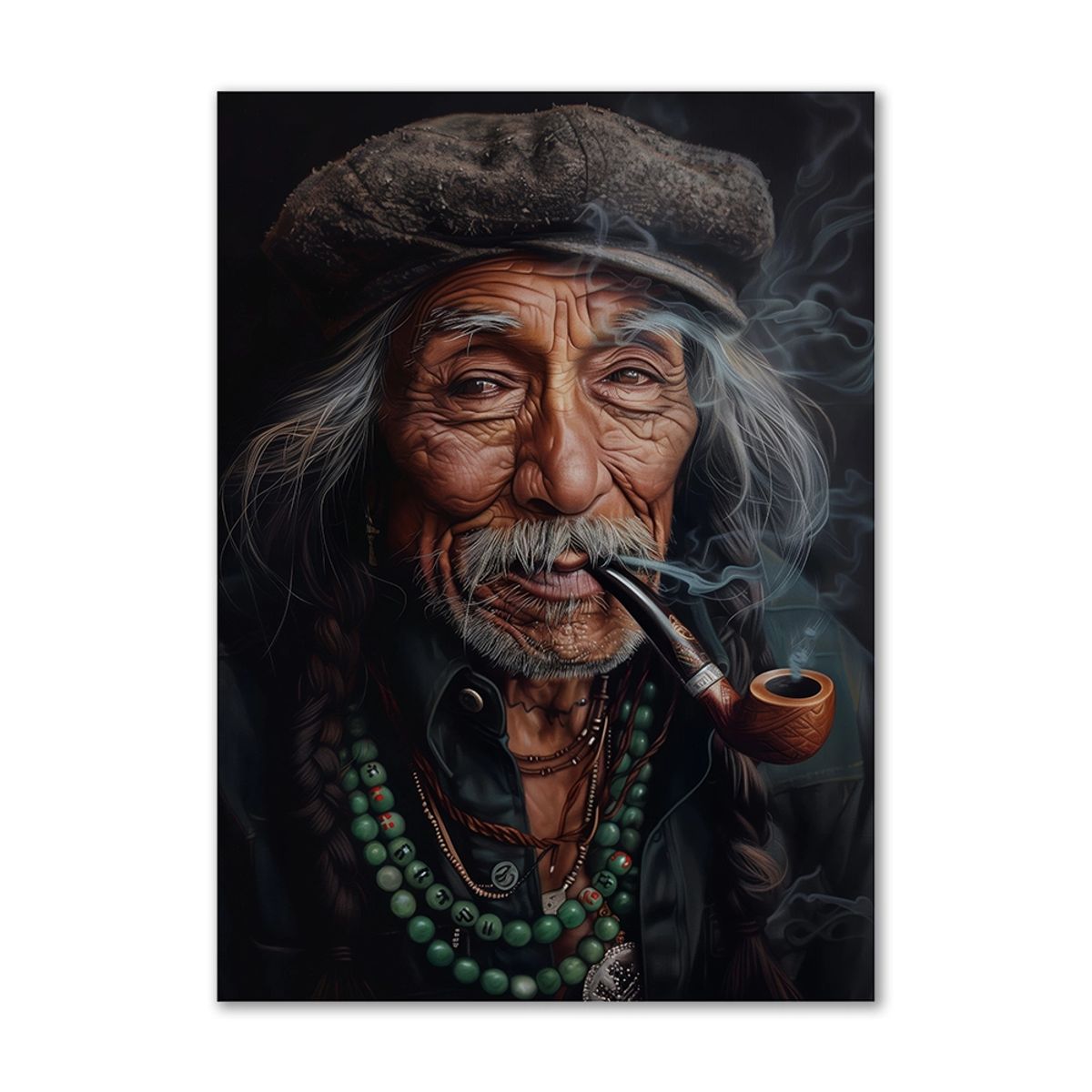 Wise Gaze - 70x100 cm. - Ingen