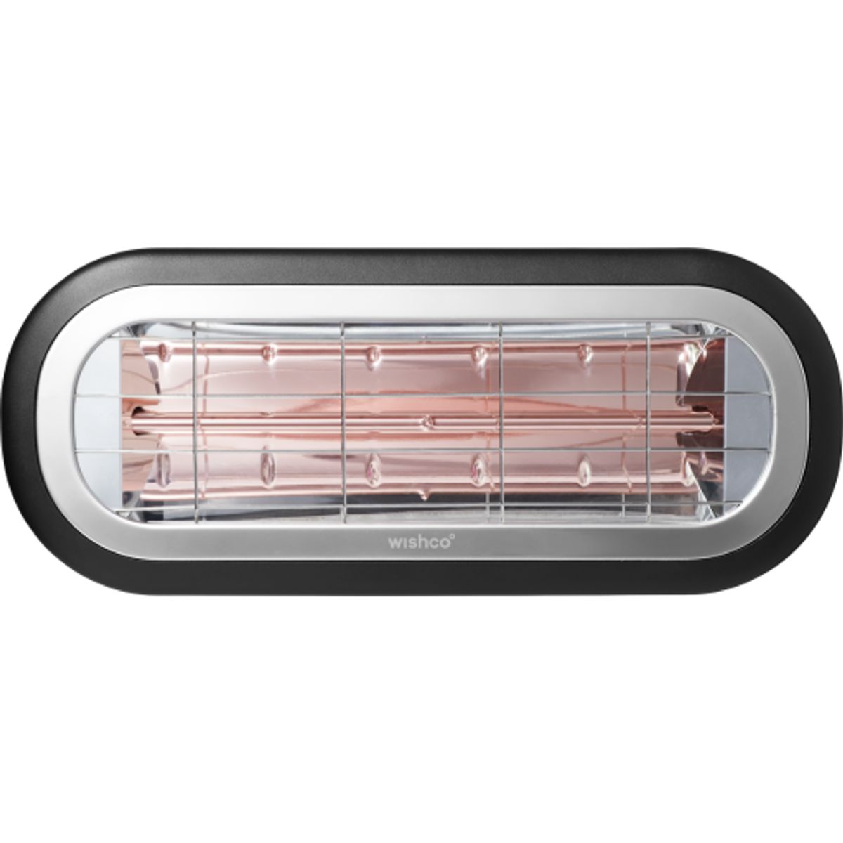 Wishco Mini terrassevarmer 2000W, sort