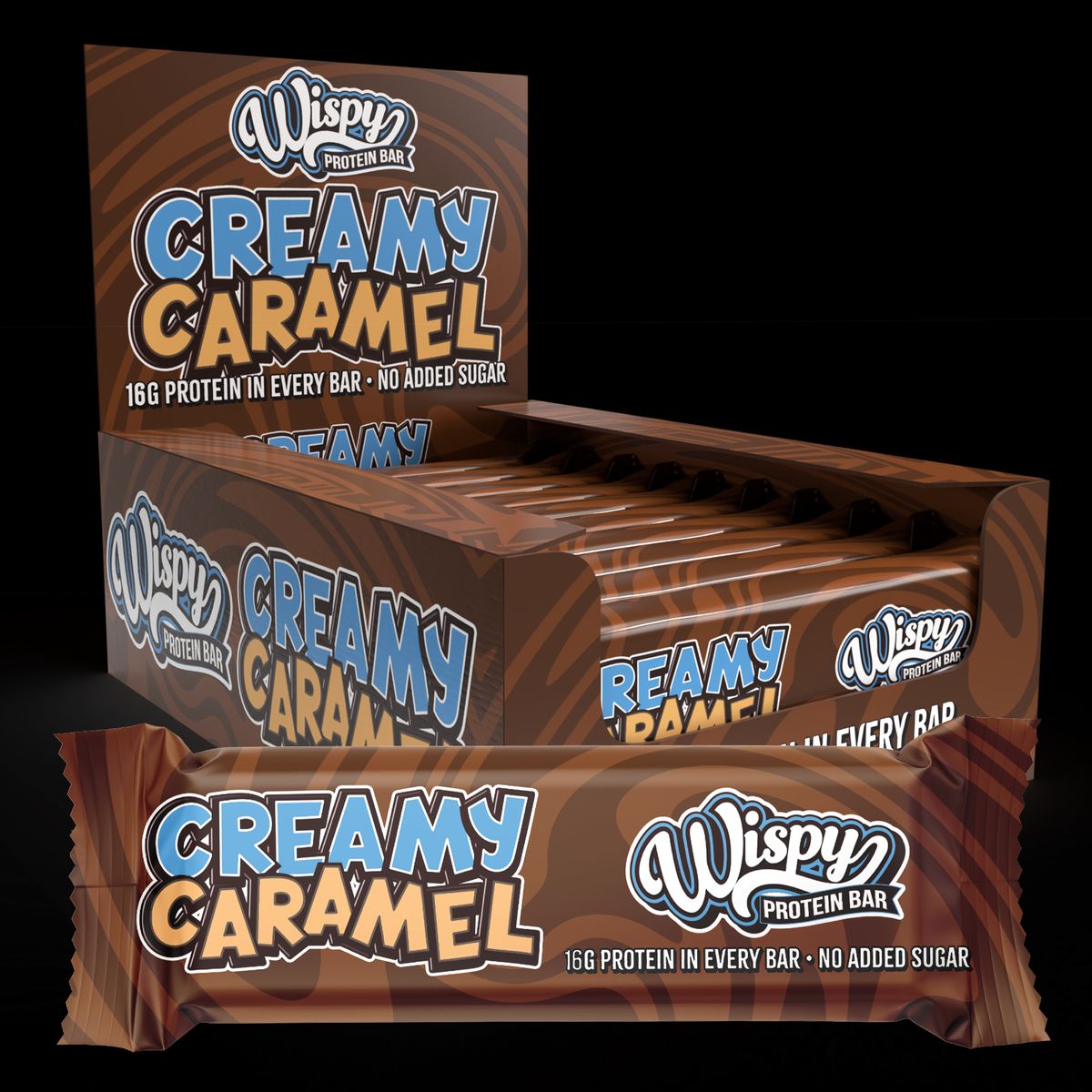 Wispy Protein Bar - Creamy Caramel (10x 55g)