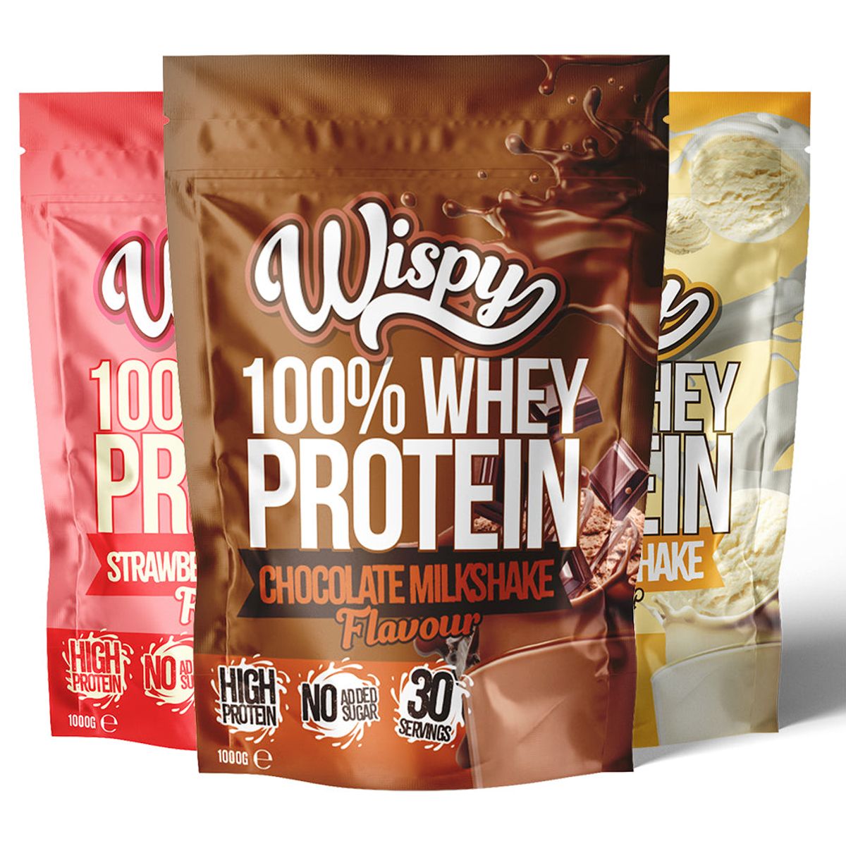 Wispy Whey 100 (1 kg) - Proteinpulver